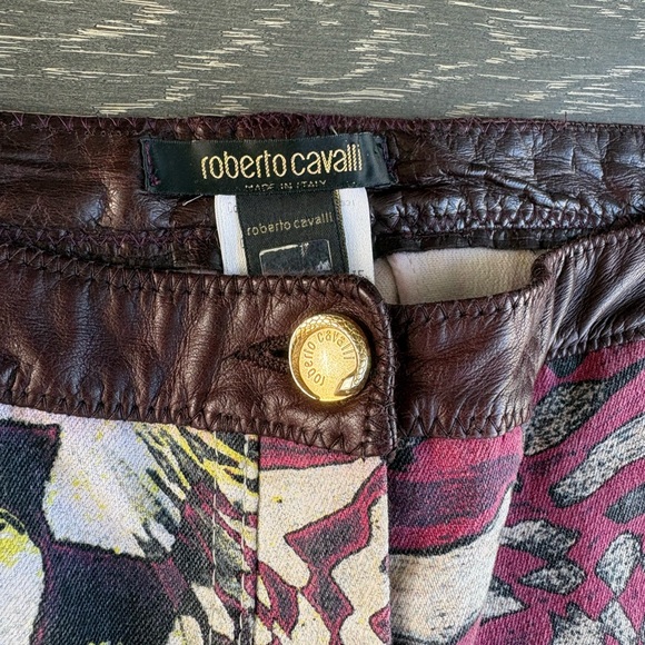 Auth VTG Y2K ROBERTO CAVALLI Pants - Picture 5 of 13